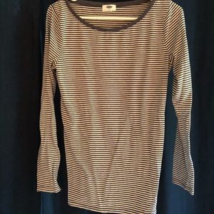 Striped relaxed long sleeve